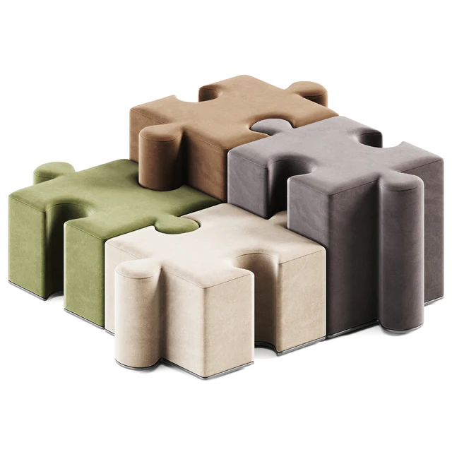 Puzzles Pouf by BuzziPuzzle / Pouf — Descargar