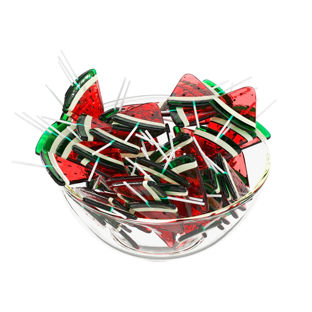 Glass bowl with lollipops — Descargar