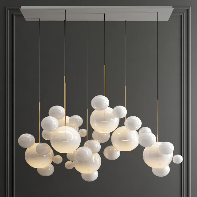 Four Exclusive Chandelier Collection 53 Milk Bubble — Скачать