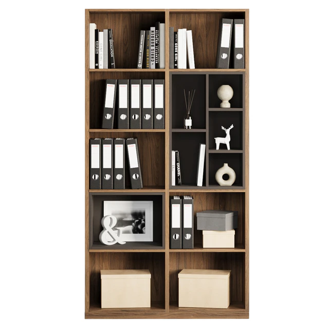Home office shelving with decor — Descargar