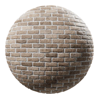 splitface running bond brick wall texture brown — download