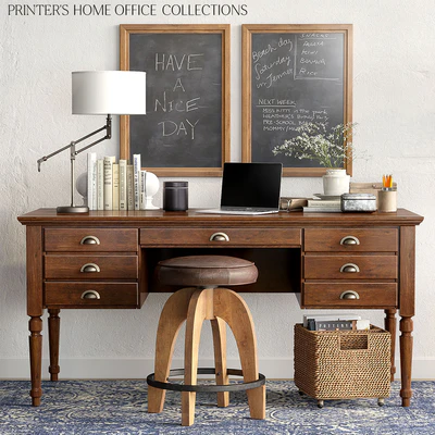 Pottery barn PRINTER'S HOME OFFICE COLLECTIONS — Вид 1