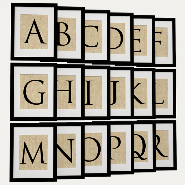 Fiber and Water - Signs, Typography and Symbols — Descargar