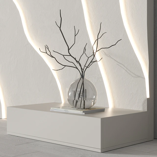 Modern Headboard with light — Descargar