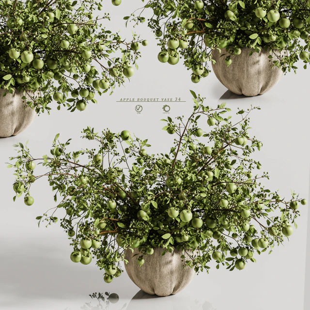 apple plants bouquet vase 34 — Descargar