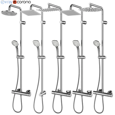 Shower Systems IDEAL standard set 126 — Ver 1
