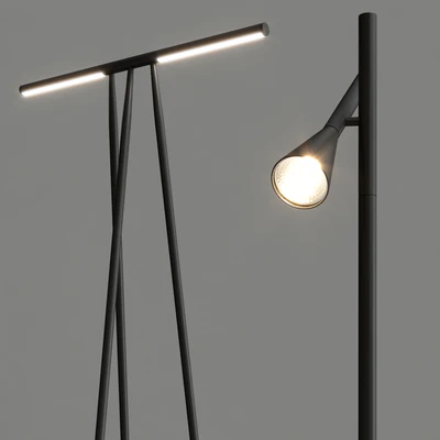 COLIBRI and COLIBRI TRIPODE floor lamps — Ver 3