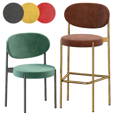 Bar Stool Verpan Series 430 — Вид 1