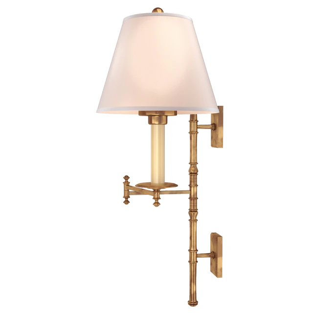 Visual Comfort Dorchester Double Backplate Swing Arm — Descargar