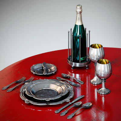 BAKER CLASSIC OVAL DINING TABLE №7838 — Ver 2