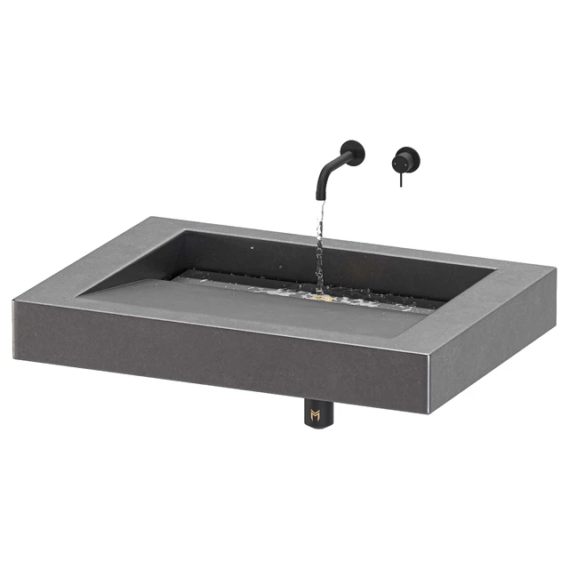 SSI Design Indiana wastafel Solid Surface minimal — Descargar