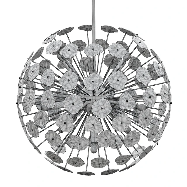 Modern Brass Sputnik Chandelier — Скачать