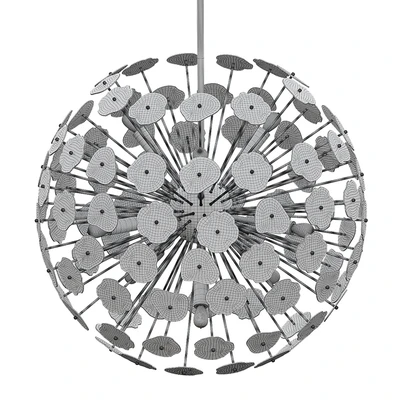 Modern Brass Sputnik Chandelier — Вид 2
