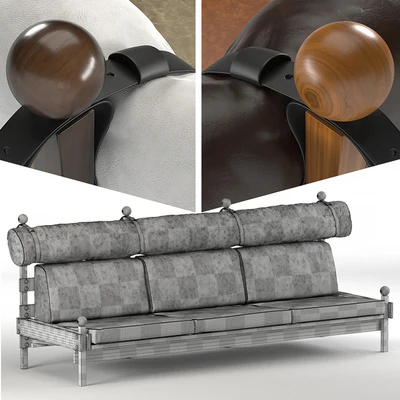 Sergio Rodrigues Tonico Sofa — Вид 4