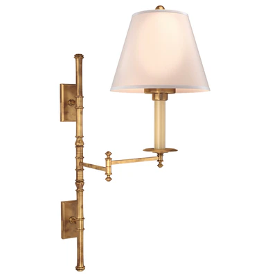 Visual Comfort Dorchester Double Backplate Swing Arm — Ver 4