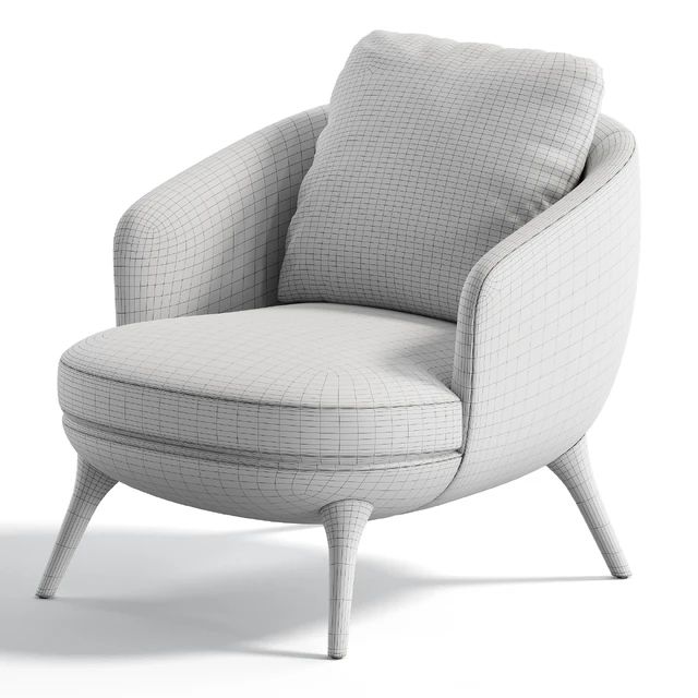 Raphael Armchair by Minotti — Скачать