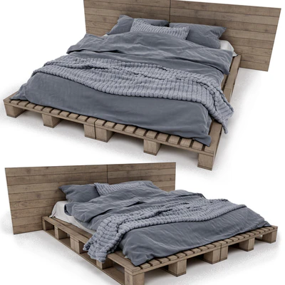 Scandinavian bed — Вид 1