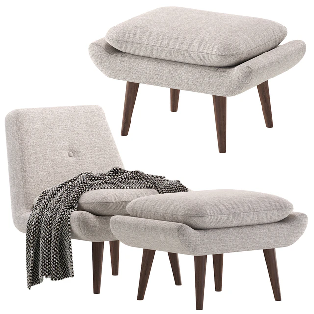 Armchair Vincey Soft Ocean divan.ru/Кресло Винси диван.ру — Descargar