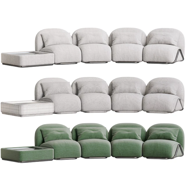 Sofa Victoria By Tacchini — Скачать