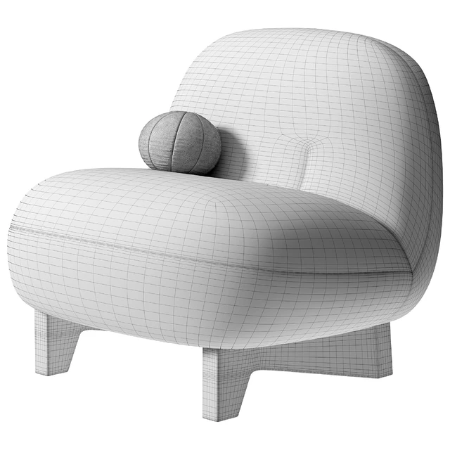 Armchair Elvit Cozy Ginger By sofa — Descargar