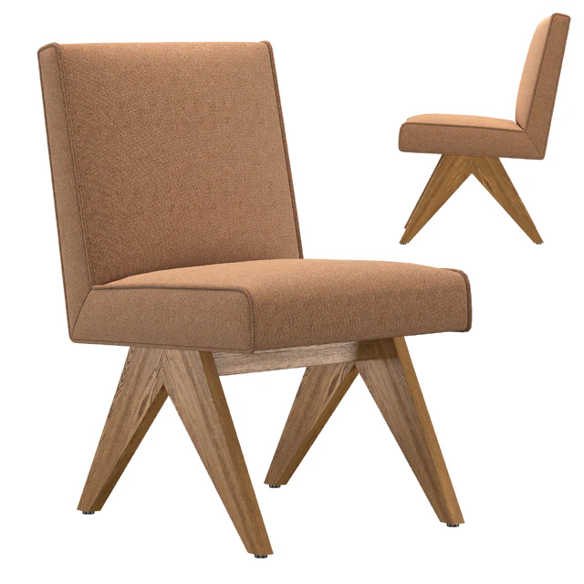 JAKOB FABRIC DINING SIDE CHAIR — Скачать