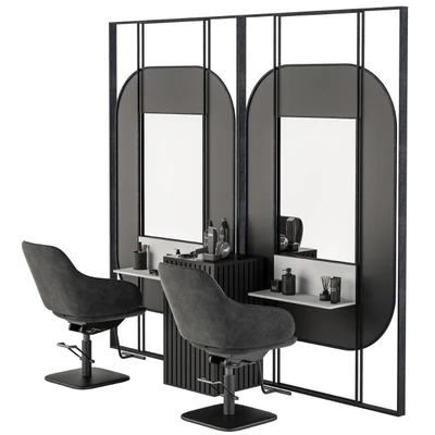 Beauty Salon Barber Shop - Set 03 — Ver 4