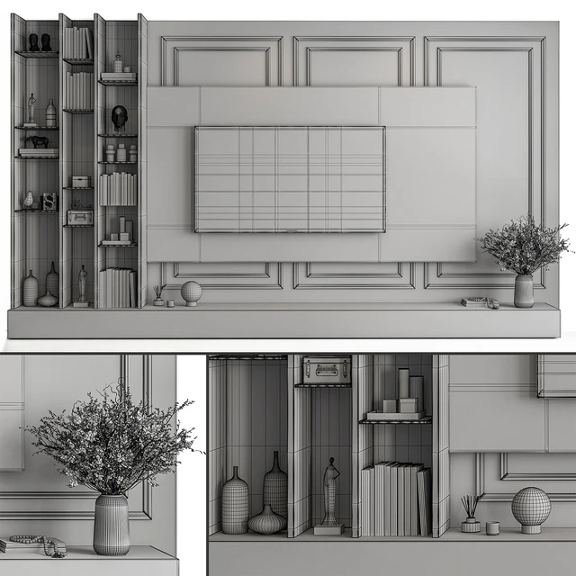 TV Wall Stone and Plaster - Set 58 — Descargar