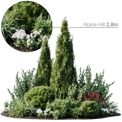 Альпийская горка 2,7м — Вид 1