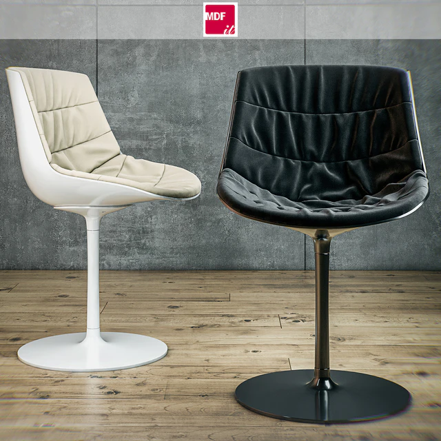 MDF italia chair Flow chair padded — Descargar