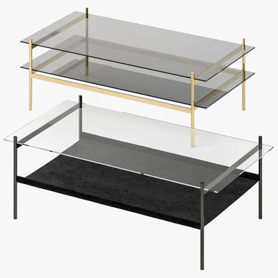 Coffee table Duotone Rectangular — View 1