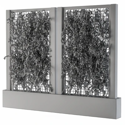 ivy Box Plants Gray — Ver 3