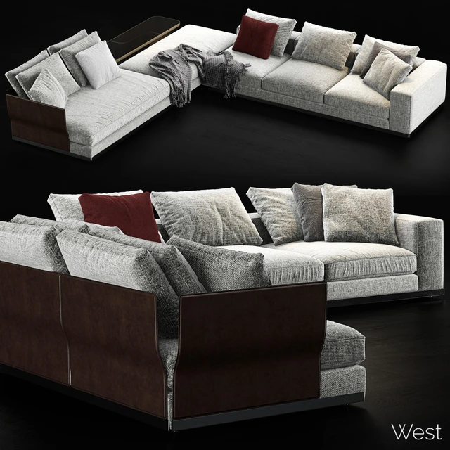 Minotti West Sofa 1 — Descargar
