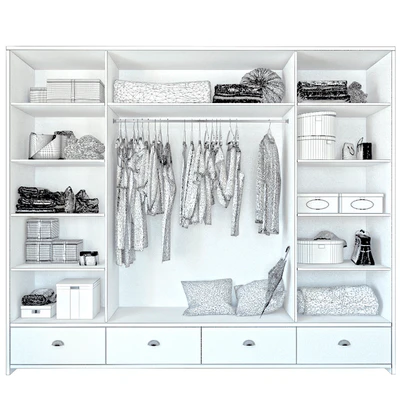 Wardrobe with filling — Ver 2