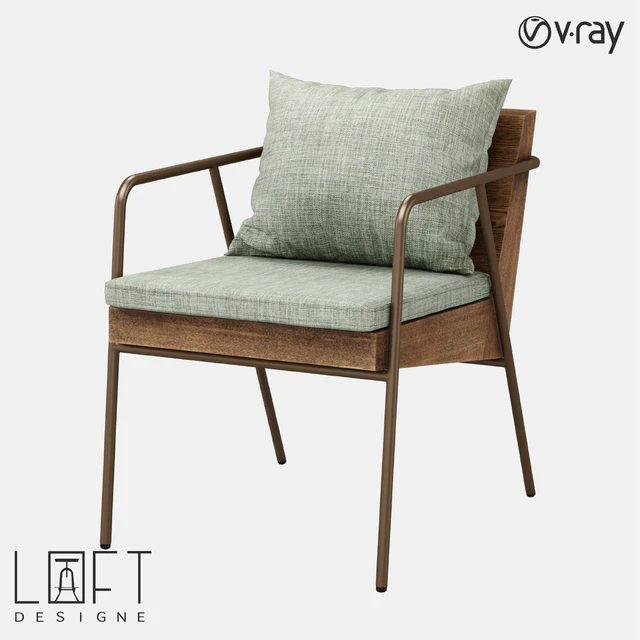 Armchair LoftDesigne 31344 model — Descargar