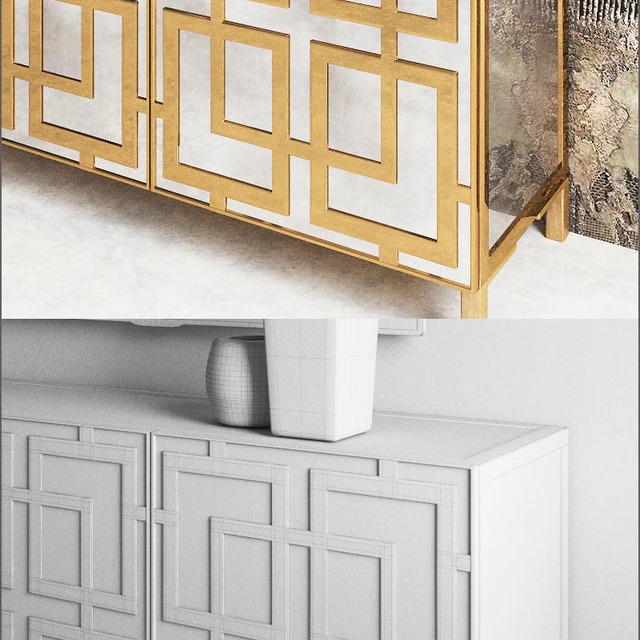 Bernhardt Soho Luxe Sideboard — Скачать