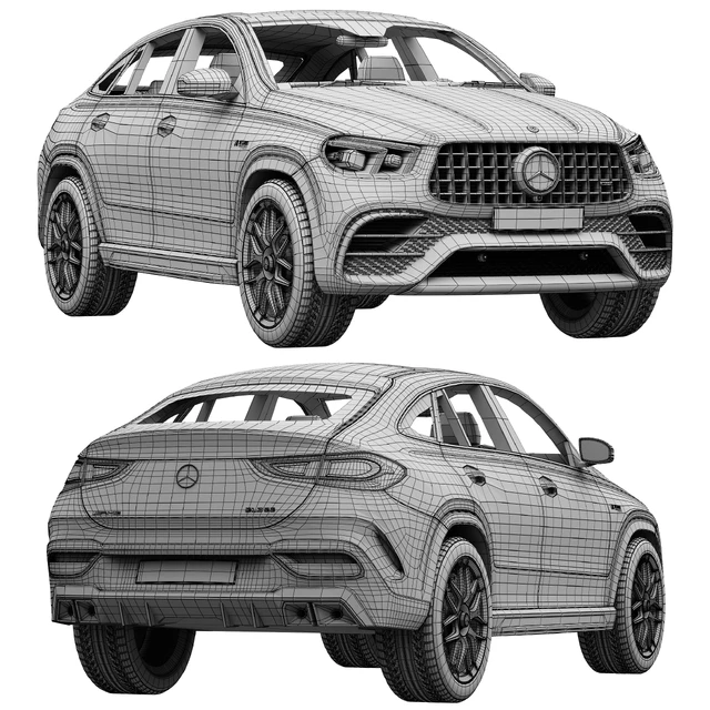 Mercedes-Benz AMG GLE 63 Coupe 2021 — Descargar
