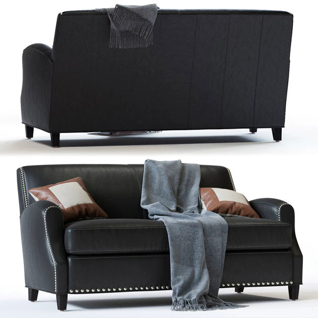 C&B Metropole Leather Loveseat — Descargar