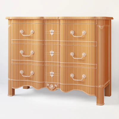 Chest of drawers AM Classic Luis XIV AC3048Z — Ver 2