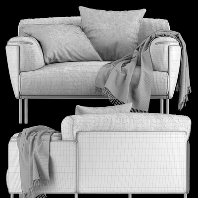LIVING DIVANI GREENE armchair — Вид 3