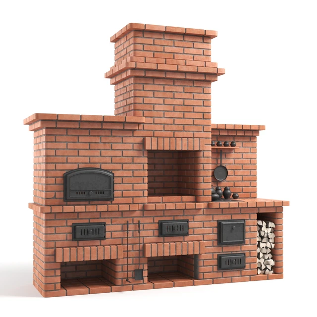 BBQ brick oven — Descargar