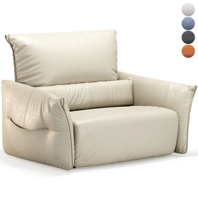Кресло от фабрики Natuzzi, серия Wellbe — Скачать