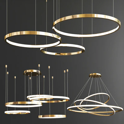 Ring Chandelier Collection - 3 type — Ver 1
