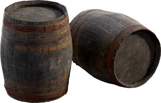 wooden barrel 005 — Descargar
