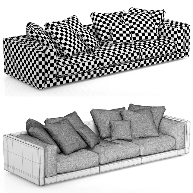 Flexform LUCIEN sofa — Скачать