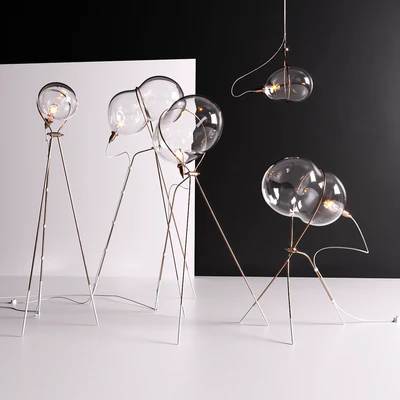 Designs Lighting With Bubbles Of Glass — Ver 1