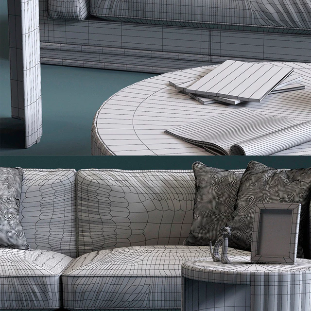 Fratelli Longhi MASON 3-Seates Sofa — Download