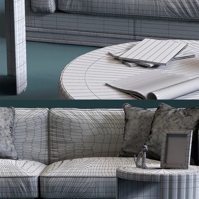 Fratelli Longhi MASON 3-Seates Sofa — View 2