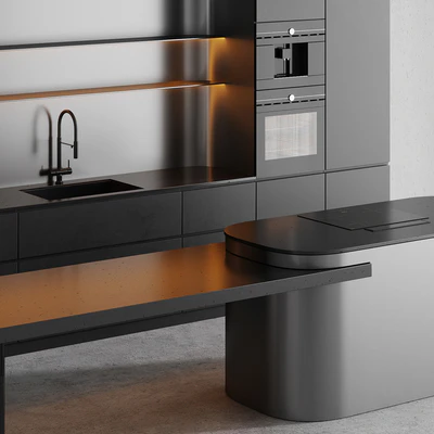 Kitchen in modern style 001 | modern kitchen — Ver 4