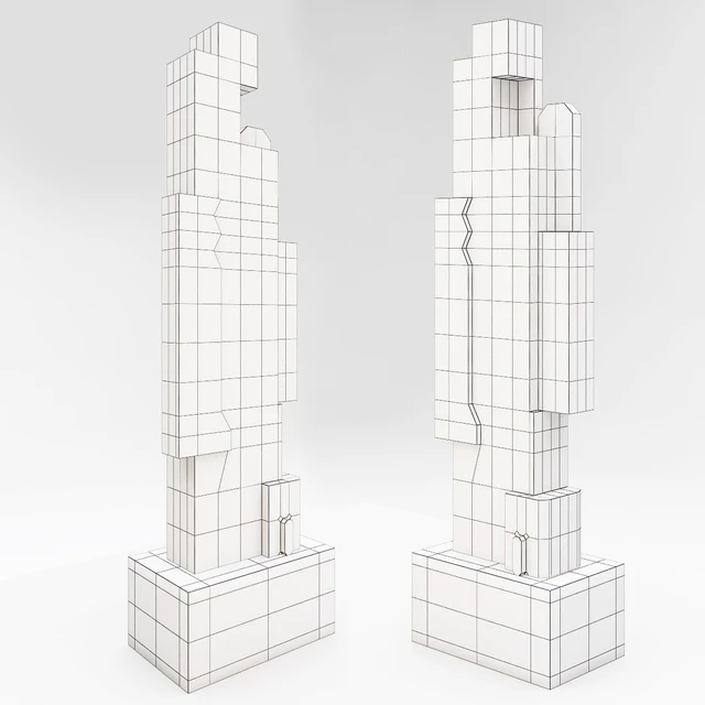 Geometric sculpture. — Descargar