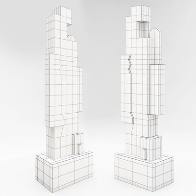Geometric sculpture. — Ver 3